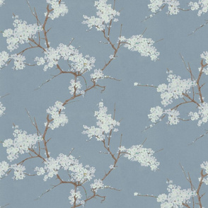 Cherry Blossoms - Blue