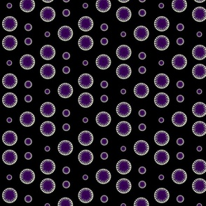 poppies pod dot-black