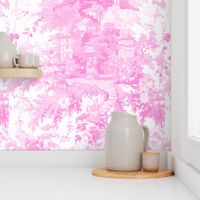 Chinoiserie Palace  ~ Pink and White 