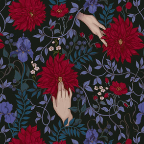 Dark Floral Fable