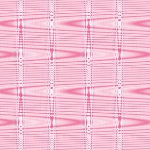 Zigzag Zing-a-Ling Texture  in Pink Monochrome
