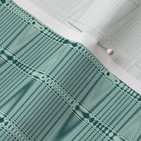 Zigzag Zing-a-Ling Texture in Pastel Teal Monochrome