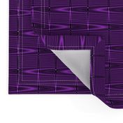 Zigzag Zing-a-Ling Texture  in Purple Monochrome