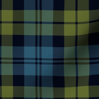 Campbell 1739 tartan, 12" muted