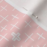 Swiss Crosses Pale Pink