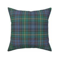 MacLeod of Skye tartan, 10" muted with grey stripes