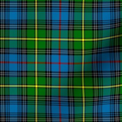 MacLeod of Skye tartan, 6" bright with grey stripes