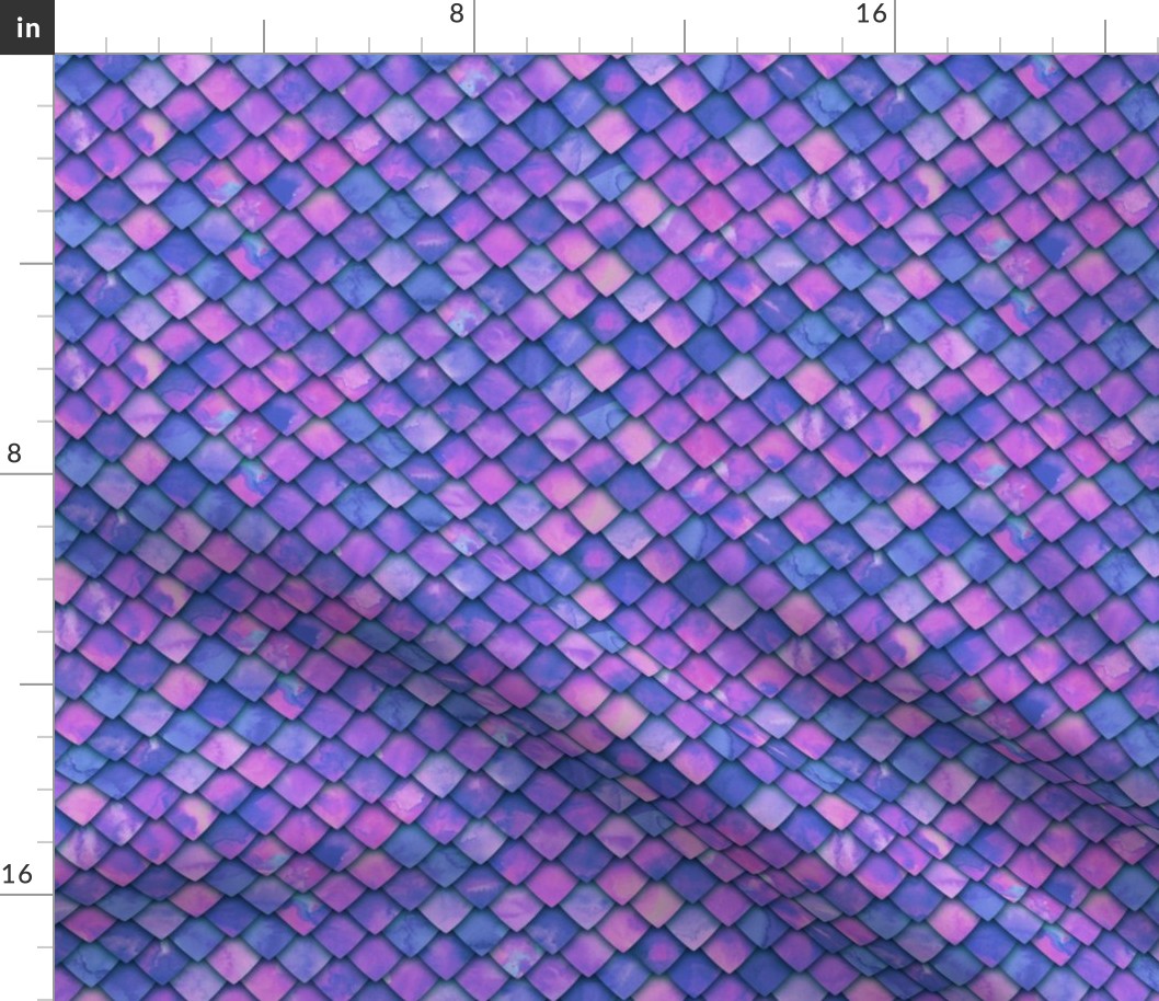 dragon scales - purple/pink 2 - C19BS