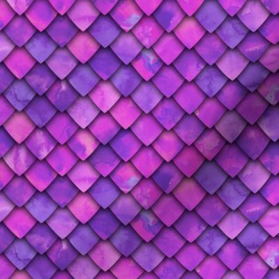 dragon scales - purple/pink - C19BS