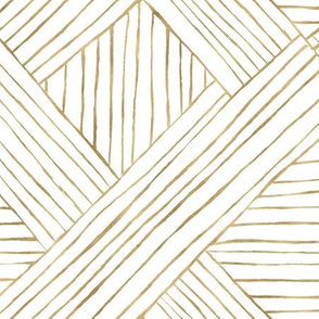 Gold Diamond Stripe