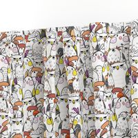 Colorful Quirky Birds  Design