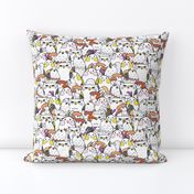 Colorful Quirky Birds  Design