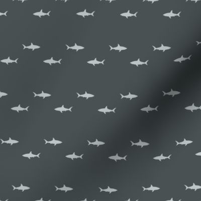 Shark motif pattern