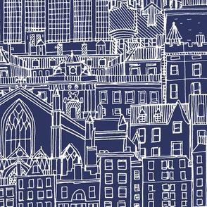 Edinburgh toile blueprint large