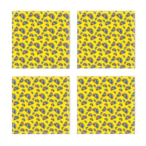 IORG Logo Fabric Design Yellow