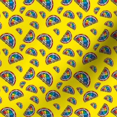 IORG Logo Fabric Design Yellow