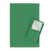 IORG Logo Fabric Design Green