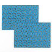 IORG Logo Fabric Design Blue