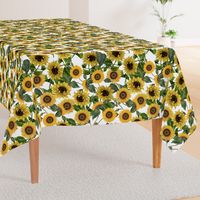 18" Sunflowers forever  - Sunflowers fabric ,sunflower fabric