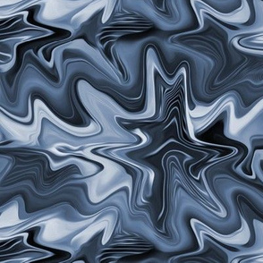 star explosion - blue - painting effect