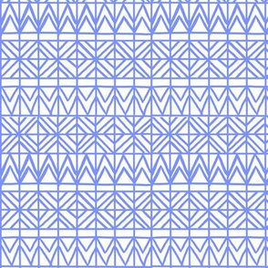 Tribal Grid Blue Purple