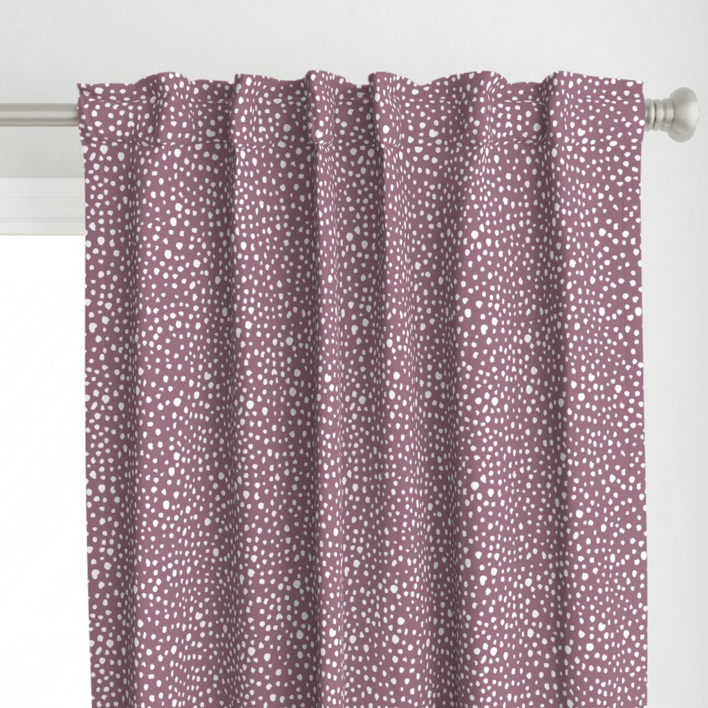 Mauve Background with White Speckles