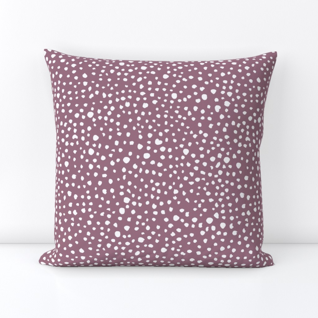 Mauve Background with White Speckles