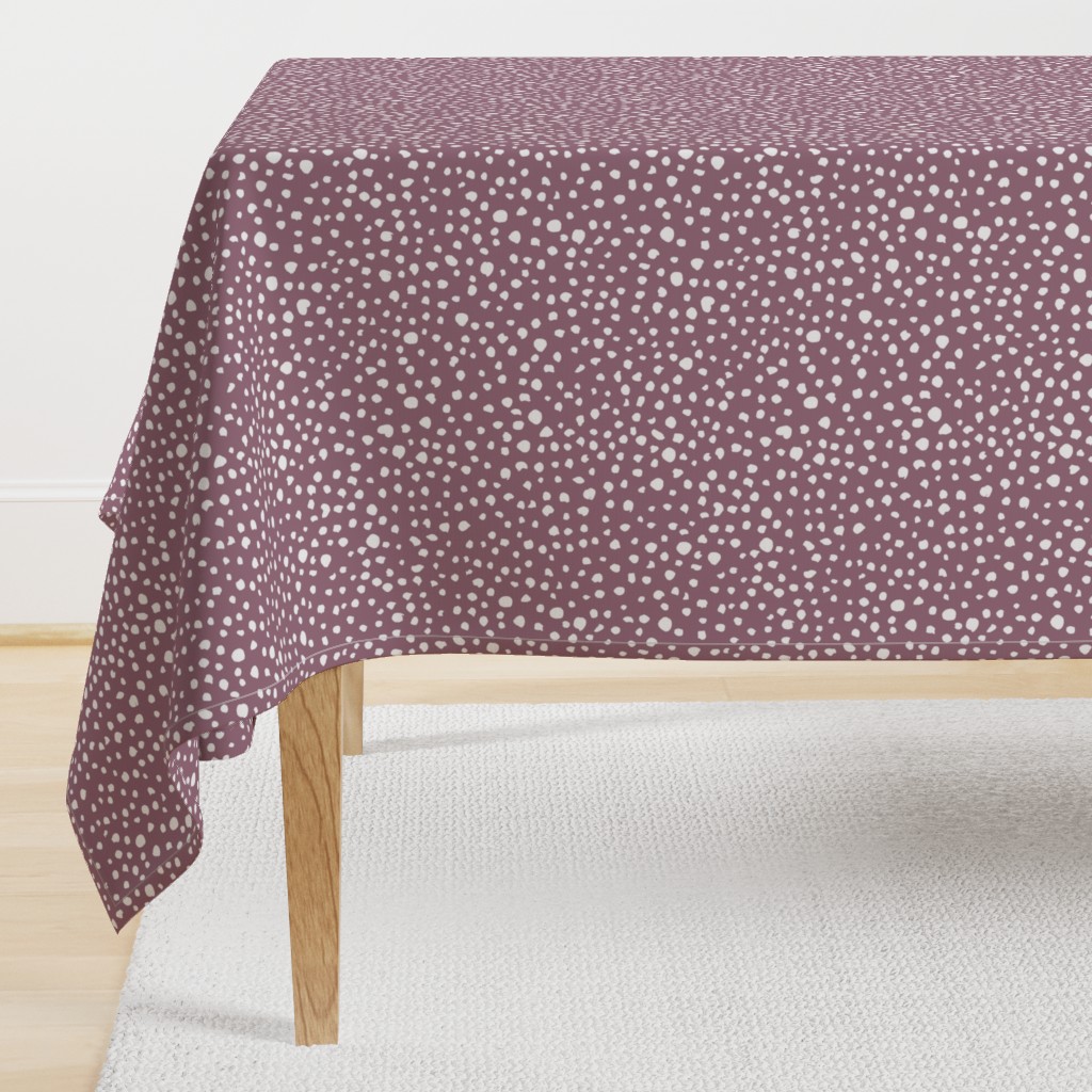 Mauve Background with White Speckles