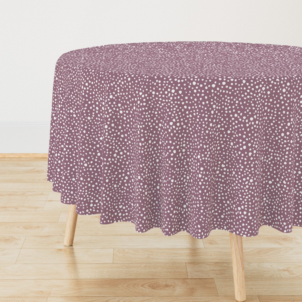 Mauve Background with White Speckles