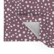 Mauve Background with White Speckles