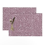 Mauve Background with White Speckles