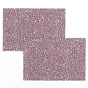 Mauve Background with White Speckles