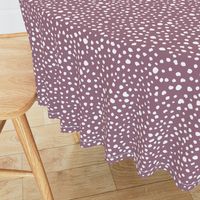 Mauve Background with White Speckles