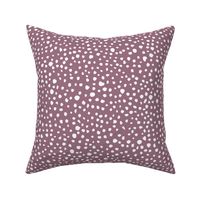 Mauve Background with White Speckles