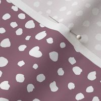 Mauve Background with White Speckles