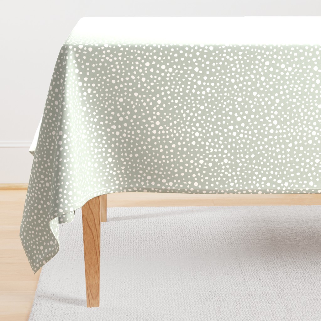 Green Background with White Speckles