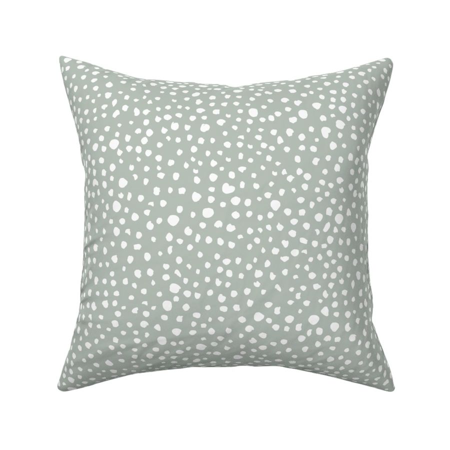 Green Background with White Speckles