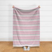 Pink Gray Grey Stripes Lines