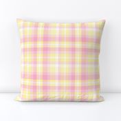 Pink Yellow Plaid Tartan Checked