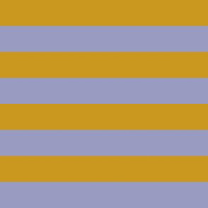 the new nautical - stripes - sweet lavender & gold nugget