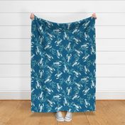 Lobster Toss Navy Large