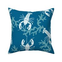 Lobster Toss Navy Large