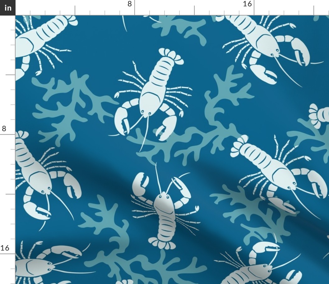 Lobster Toss Navy Large