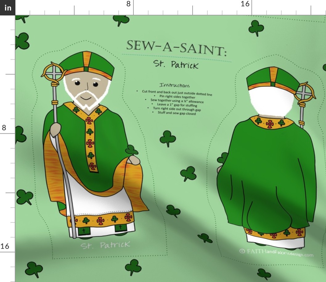 Sew-a-Saint: St. Patrick