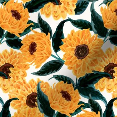 sunflowers-golden