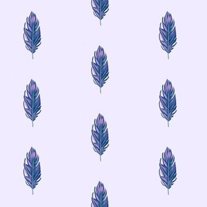 Feathers Purple
