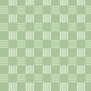 Summer Check: Mossy Green 3/4-inch Checks