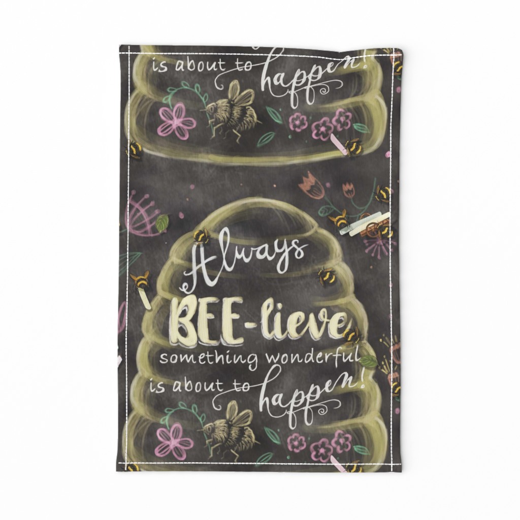 Always Believe Affirmation- Widdle Bitty Bees by Kim Marshall 