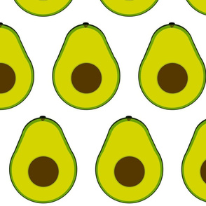 applique avocado