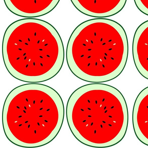 applique watermelon